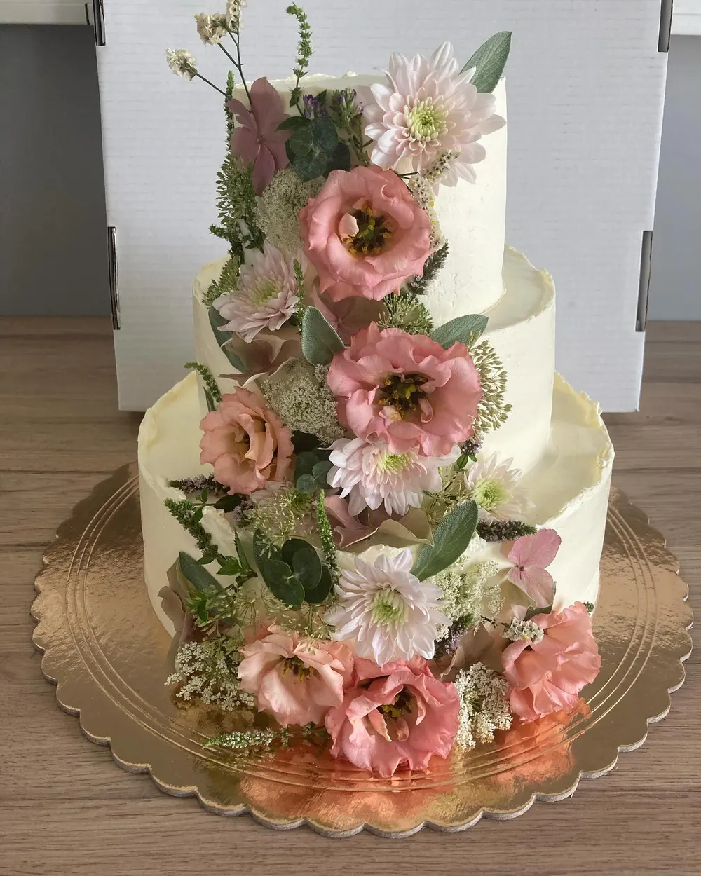 Svadobná torta od JuliCake