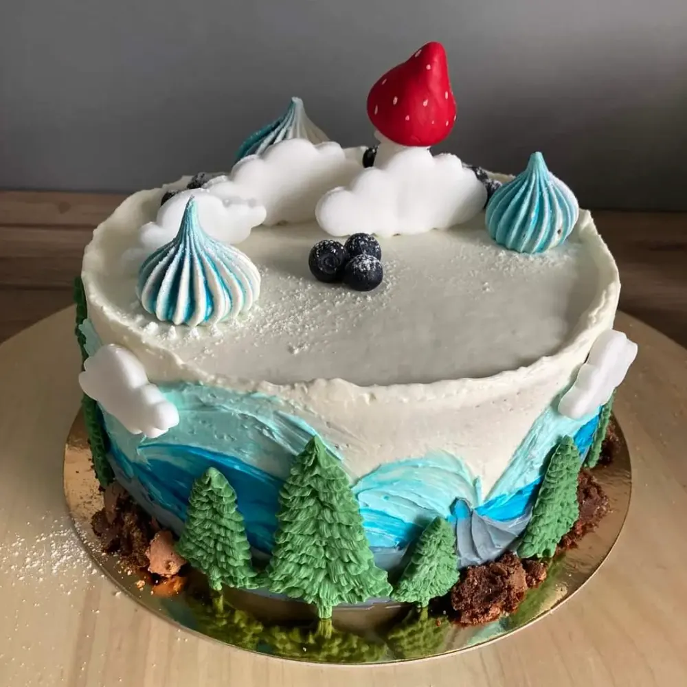 A cake made to order by JuliCake